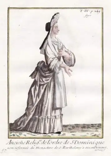 Ancie[n]ne  de l'Ordre de S. Dominique non reformee du Monastere de S. Barthelemy a Aix en Provence - Notre-Da
