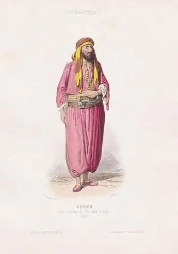 Arabe des bords de la Mer Rouge (Egypte) - Arabian man Araber Egypt Ägypten / costume Tracht costumes Trachte