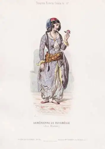 Armenienne de Nicomedie - Armenian woman Armenia Armenien Nicomedia Turkey Türkei / costume Tracht costumes T