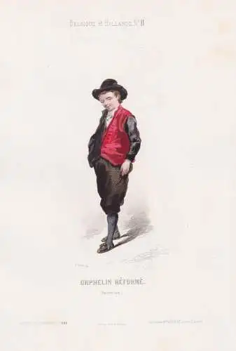 Orphelin reforme (Amsterdam) - orphan Waisenkind / Nederland Netherlands Holland Niederlande / costume Tracht