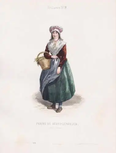 Femme de Hertogenbosch (Noord-Braband) - ’s-Hertogenbosch Noord-Brabant / Nederland Netherlands Holland Nied