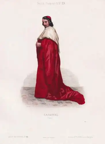 Cardinal - Cardinal Kardinal Vatican Roma Rome Rom / Italy Italien Italia / costume Tracht costumes Trachten