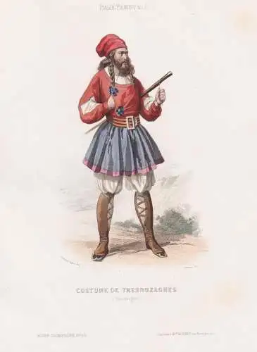 Costume de Tresnuzaghes - Tresnuraghes Sardinia Sardinien Sardegna / Italy Italien Italia / costume Tracht cos