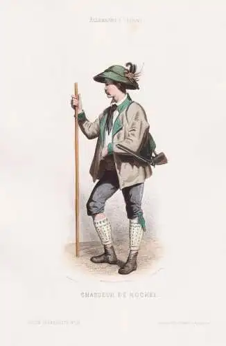 Chasseur de Kochel - Jäger hunter Kochel am See Oberbayern / Bavaria Bayern / costume Tracht costumes Trachte