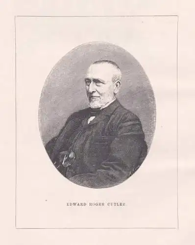 Edward Roger Cutler - (1819-1891) Honorary secretary of the Gardeners' Royal Benevolent Society / secretary to