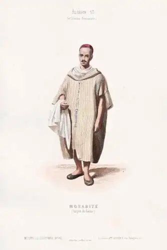 Mosabite (Garcon des bains) - Mozabiten Mozabite Banu Mzab M'zab / costume Tracht costumes Trachten