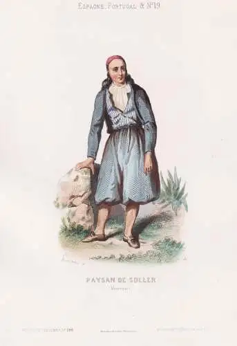 Paysan de Soller - Sóller Palma de Mallorca / Espana Spain Spanien Espagne / costume Tracht costumes Trachten
