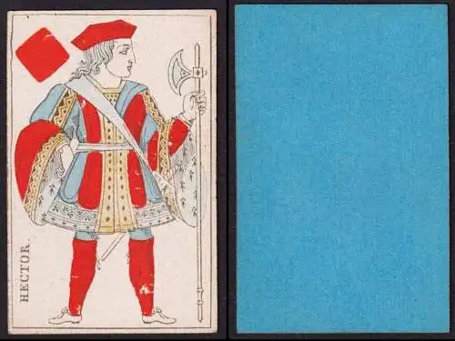 (Karo-Bube) - Jack of Diamonds / Valet de carreau / playing card carte a jouer Spielkarte cards cartes