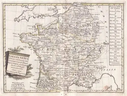 Gallia Vetus - Gallia Gaule Gallien France Frankreich
