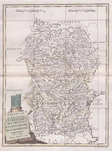 Il Quercy ed il Rouergue, la Lingua Doca Occidentale la Contea di Foix ed il Rossiglione - Perpignon Montauban