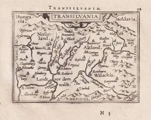 Transsilvania / Transilvania - Siebenbürgen Transylvania Transilvania / Romania Rumänien / carte map Karte /