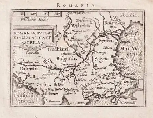 Romania, Bulgaria, Walachia et Syrfia - Romania Rumänien / Bulgarien Bulgaria / Kroatien Croatia / Serbien Se