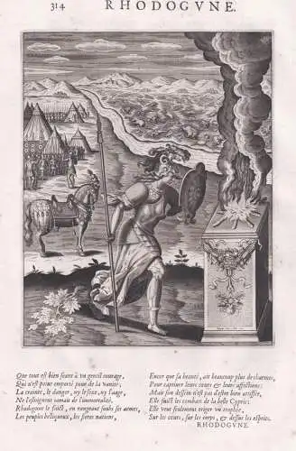 Rhodogune- Rhodogune of Parthia / mythology Mythologie