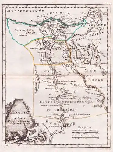 L'Egypte - Egypt Ägypten / Africa Afrika / Karte map