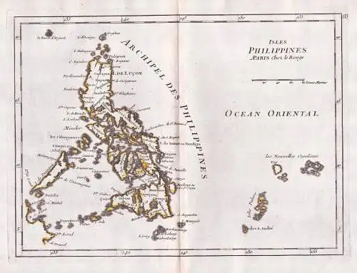 Isles Philippines - Philippines Philippinen / Asia Asien / Karte map carte