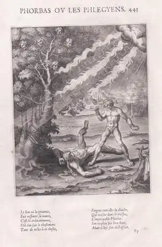 Phorbas ou les Phlegyens- Phorbas von Apollo getötet. / Greek mythology Mythologie