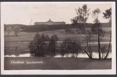 Chodziez Sanatorium - Polen Polska AK Ansichtskarte postcard