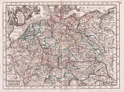 L'Empire d'Allemagne - Deutschland Deutsches Reich / Polska Polen / Karte map