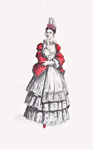 (Columbina / Columbine) - Commedia dell'arte / Theater theatre / costumes costume