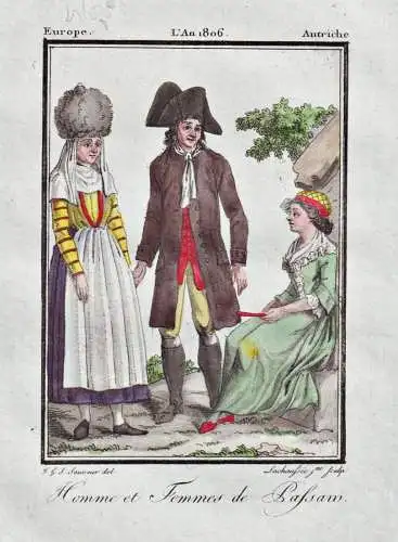 Homme et Femmes de Passau - Passau Bayern Bavaria Tracht Trachten costume