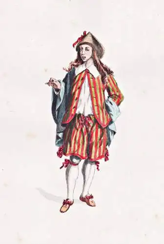 (Narcisino) - Commedia dell'arte / Theater theatre / mask Maske maschera / costume costumes