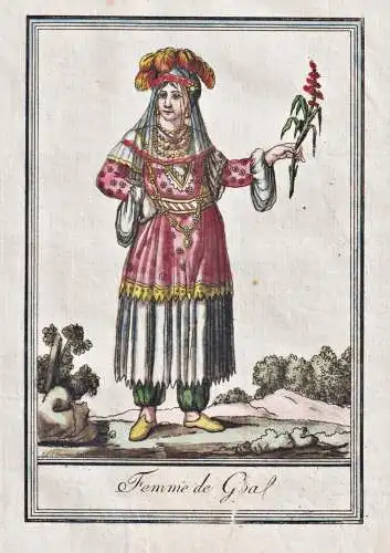 Femme de Goa - Goa India Indien Tracht Trachten costume