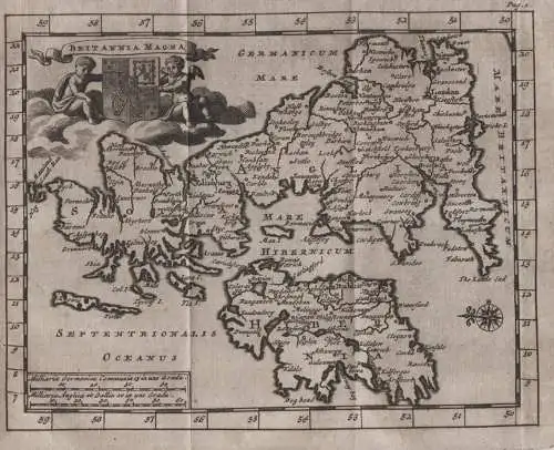 Britannia Magna - Great Britain Ireland Irland map Karte