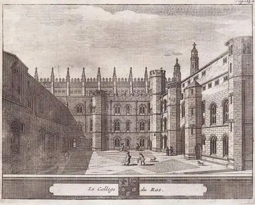 Le College du Roi. - King's College Cambridge University England