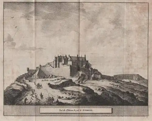Vue du Chateau Royal de Sterlin - Stirling Scotland Schottland