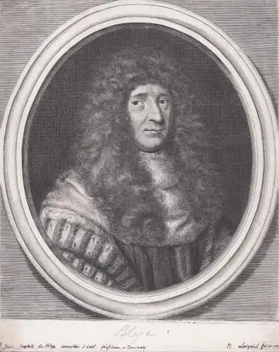 Jean-Baptiste de Blye (1629- c.1695) President of the Parliament of Tournay Portrait