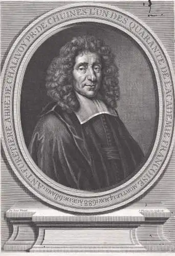 Ant. Furetiere de Chalivoy Pr. de Chuines... - Antoine Furetiere (1619-1688) French writer lexicographer schol
