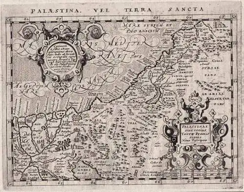 Palaestina, vel Terra Sancta - Palestine Palästina Holy Land