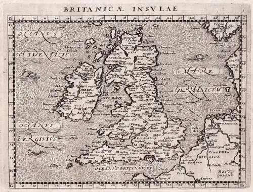 Britanicae Insulae - British Isles Great Britain Großbritannien United Kingdom