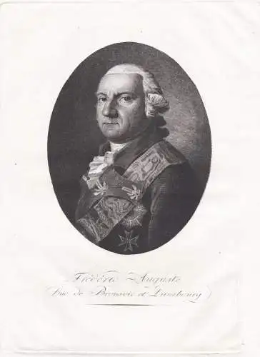 Frederic Auguste Duc de Bronsvic et Lunebourg - Friedrich August v. Braunschweig-Lüneburg-Oels (1740-1805) He
