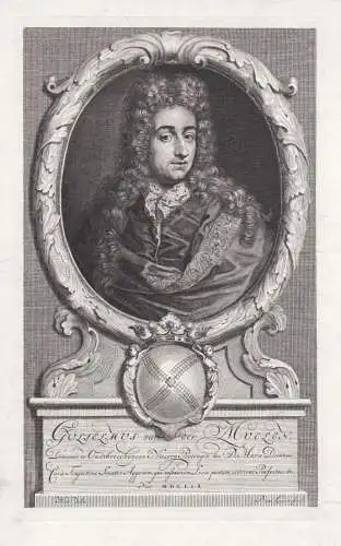 Guilielmus van der Muelen - Willem van der Meulen (1659-1719) Utrecht Magistrat Portrait