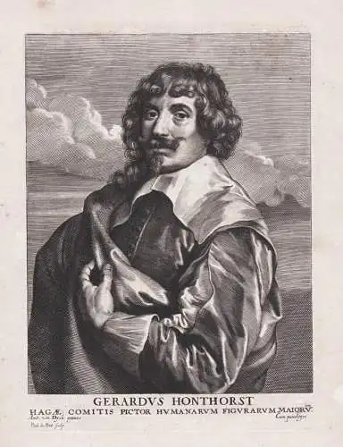 Gerardus Honthorst - Gerrit van Honthorst (1590-1656) Maler painter Kunstschilder pittore Portrait