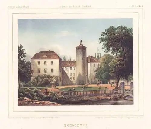Bornsdorf - Schloss Bornsdorf Heidelblick LK Dahme-Spreewald / Brandenburg