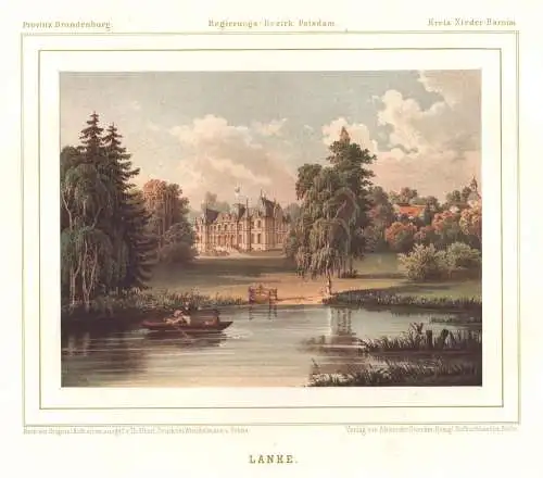 Lanke - Schloss Lanke Wandlitz LK Barnim / Brandenburg