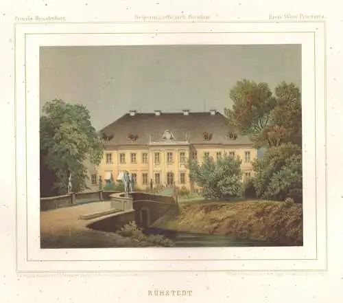 Rühstedt - Schloss Rühstädt LK Prignitz Brandenburg