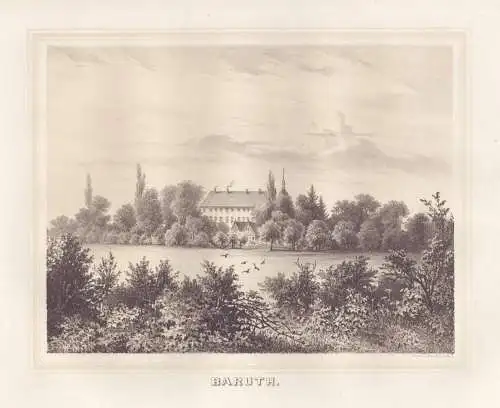 Baruth - Rittergut Baruth Malschwitz LK Bautzen / Sachsen