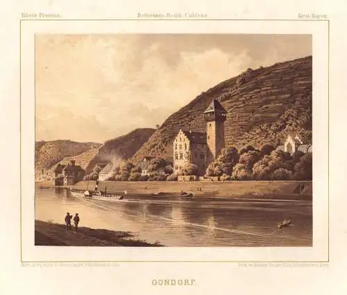 Gondorf - Gondorf Mosel Schloss Liebig / Rheinland-Pfalz