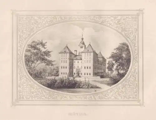 Rötha - Schloss Rötha b. Leipzig / Sachsen