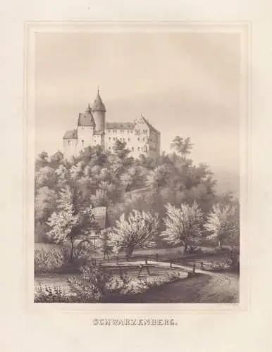 Schwarzenberg - Schloss Schwarzenberg Erzgebirge / Sachsen