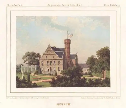 Mehrum - Haus Mehrum Voerde / Nordrhein-Westfalen