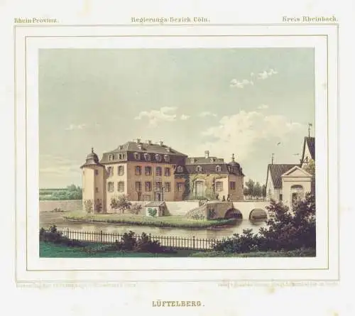 Lüftelberg - Burg Lüftelberg Meckenheim / Nordrhein-Westfalen