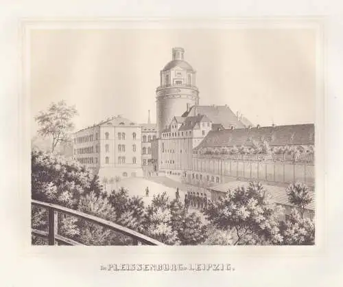 Die Pleissenburg in Leipzig - Pleißenburg Leipzig / Sachsen