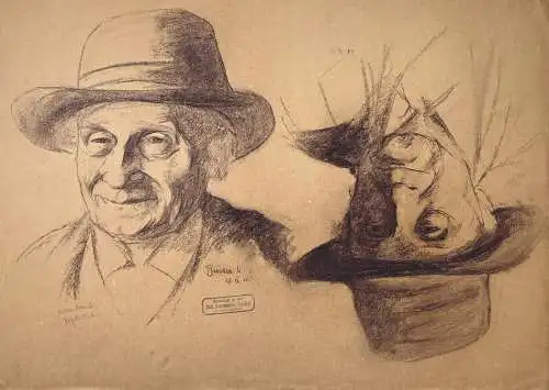Älterer Mann mit Hut / Portrait of an older man with hat