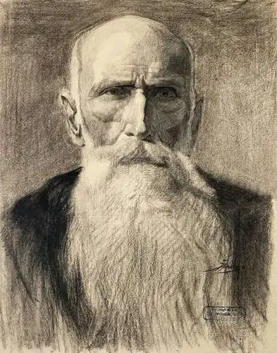 Alter Mann mit Bart / Portrait of an older man with beard