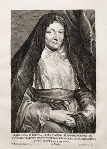D. Isabella Clara Eugenia, Hispaniarum Infans - Isabel Clara Eugenia de Austria (1566-1633) Infanta de Espana