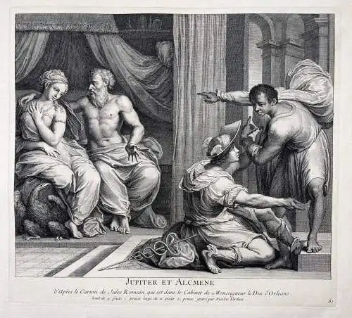 Jupiter et Alcmene - Jupiter Alcmene Mythologie mythology